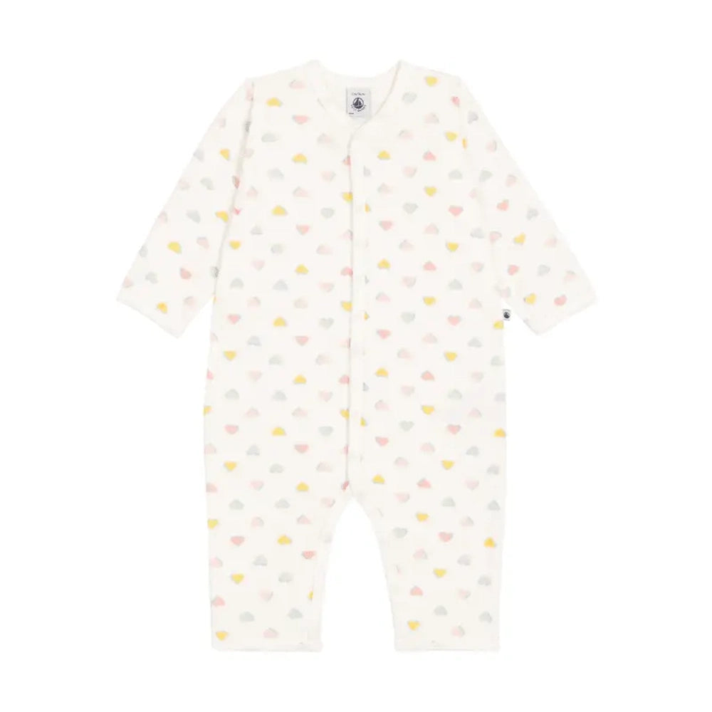 Petit Bateau Grenouillère sans pieds - Blanc