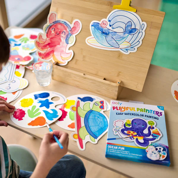 ooly Playful Painters Waterverfset – Ocean Fun