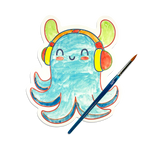 ooly Playful Painters Waterverfset – Ocean Fun
