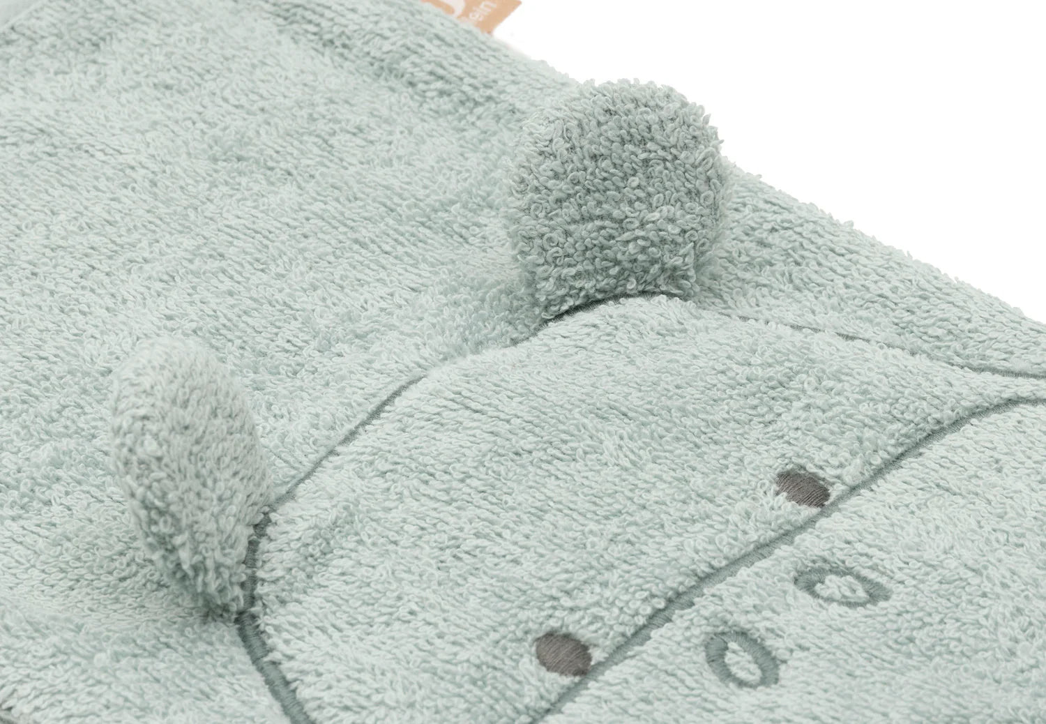 Jollein Washand Badstof Animals - Happy Hippo
