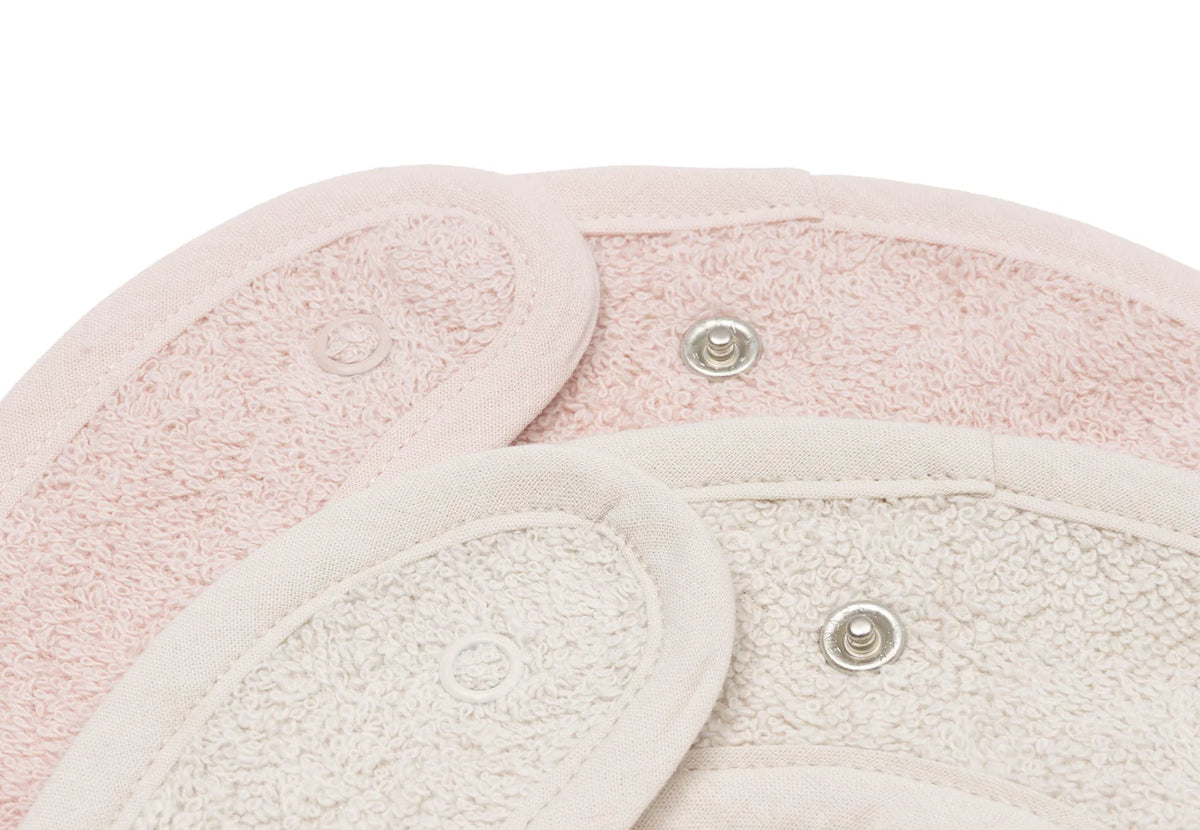 Jollein Slab Badstof 2 Stuks - Silk Rose & Sand