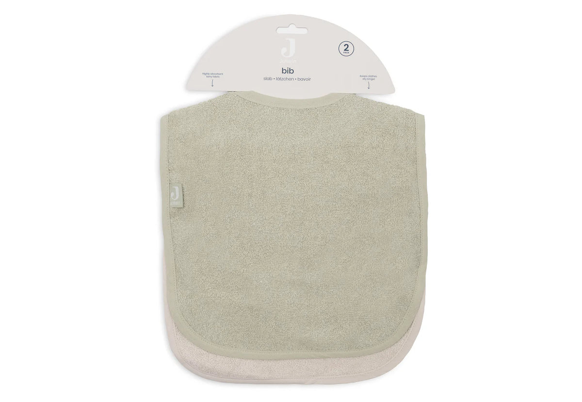 Jollein Slab Badstof 2 Stuks - Soft Matcha & Sand