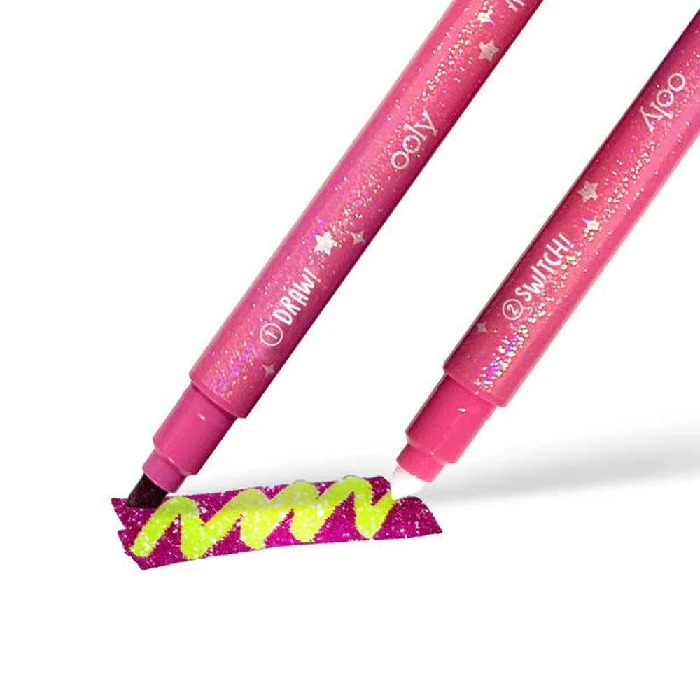 ooly Switch-Eroo Glitter Kleurveranderende Stiften – Set van 12