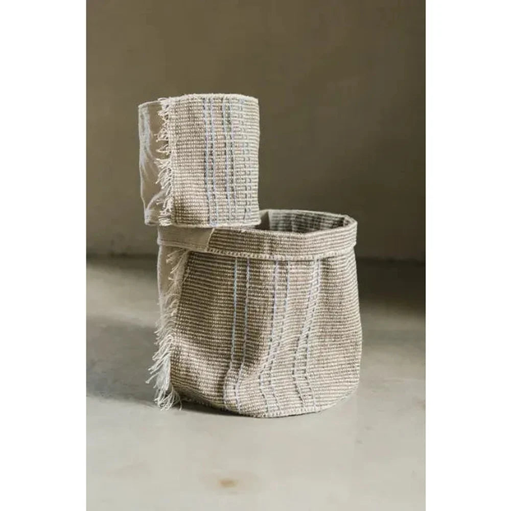 Lorena Canals Handloom Basket Jacaranda