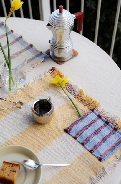Lorena Canals Handloom Placemats Pocket Honey Set of 2