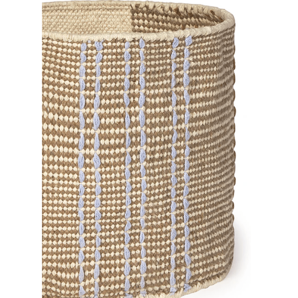 Lorena Canals Handloom Mini Basket Jacaranda