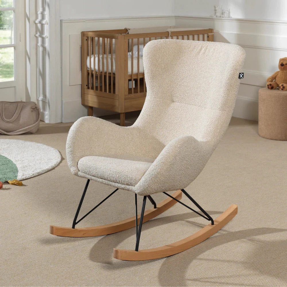 JAXX fauteuil à bascule Rocky - Beige