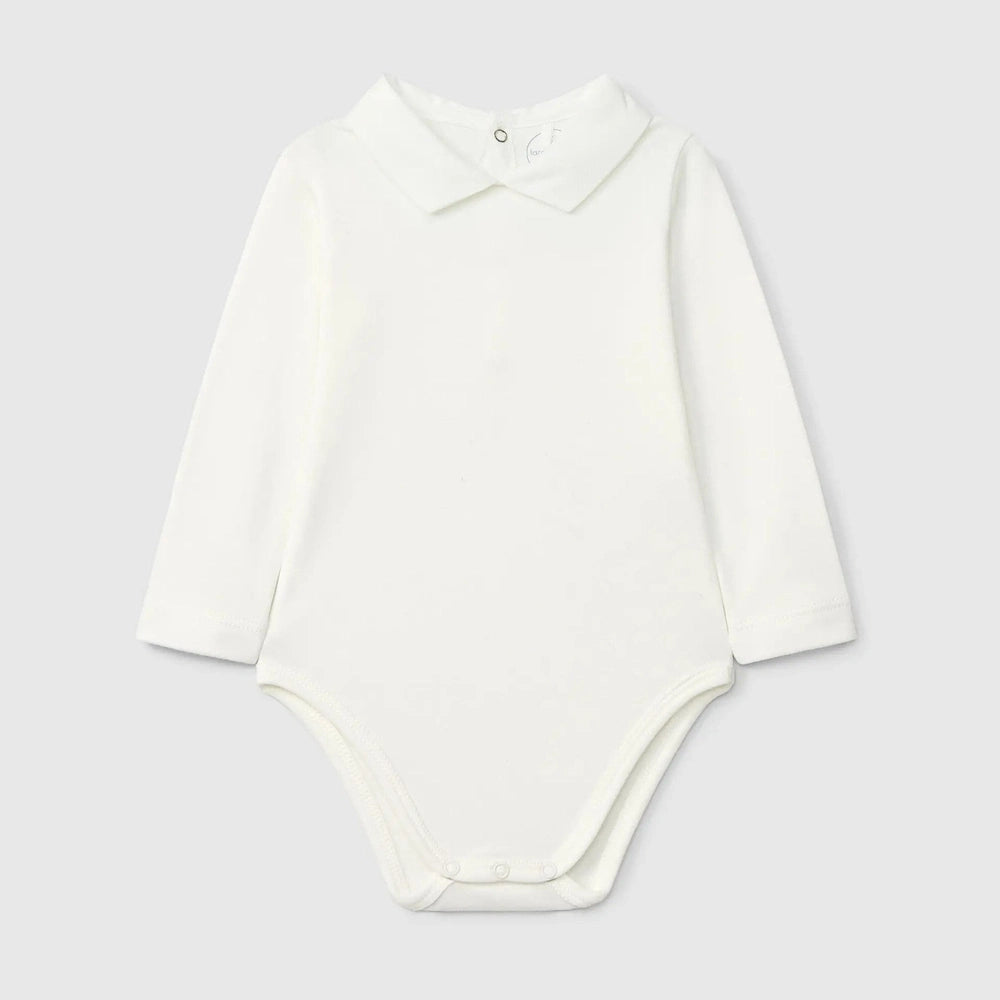 Laranjinha Romper Met Kraag - Gebroken Wit