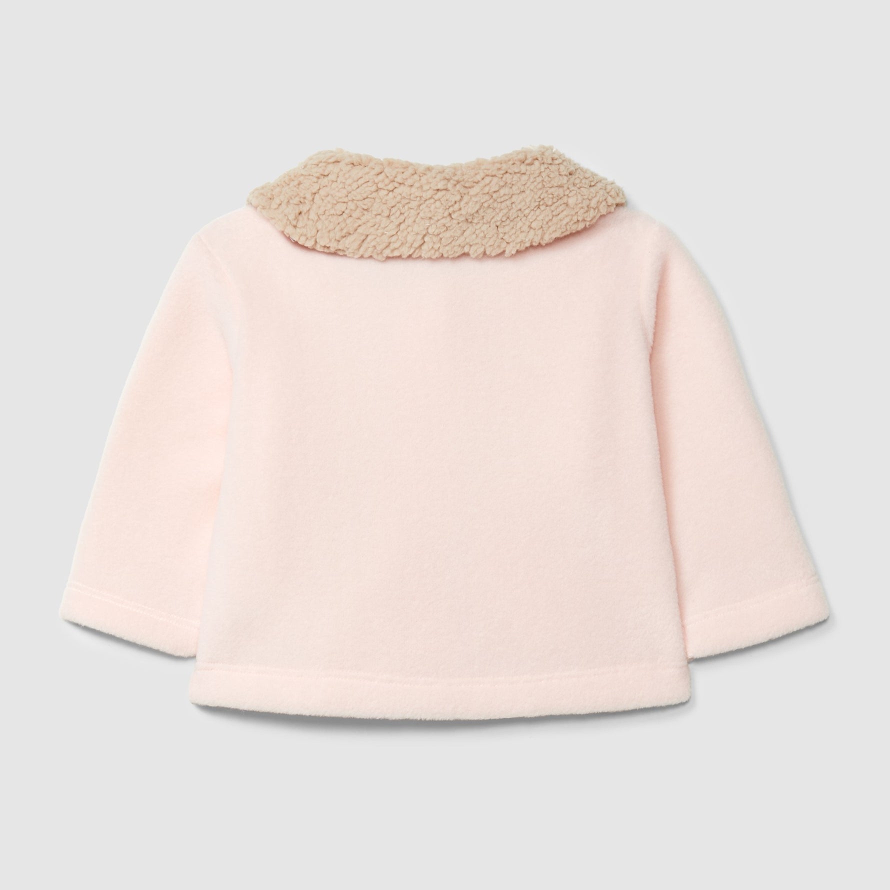 Laranjinha Polar Jas Met Bontenkraag - Roze