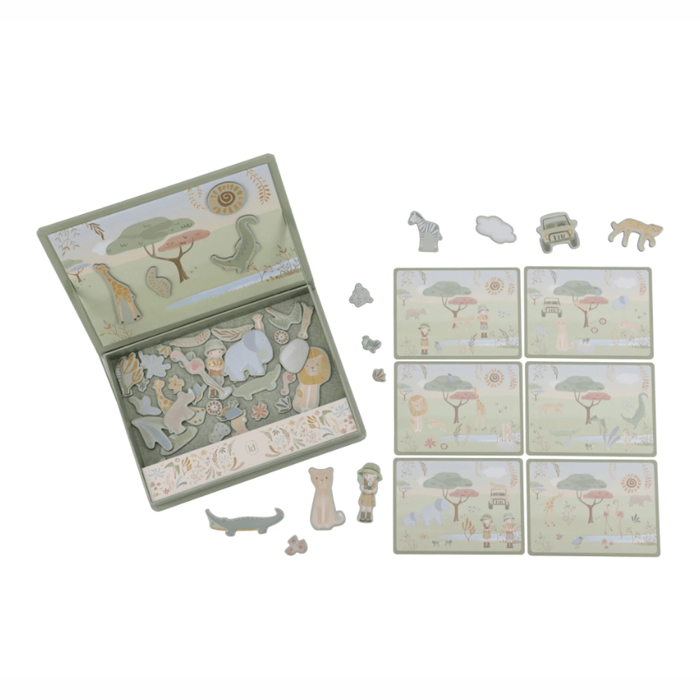 Little Dutch Magnetisch Speelbord Safari Dieren