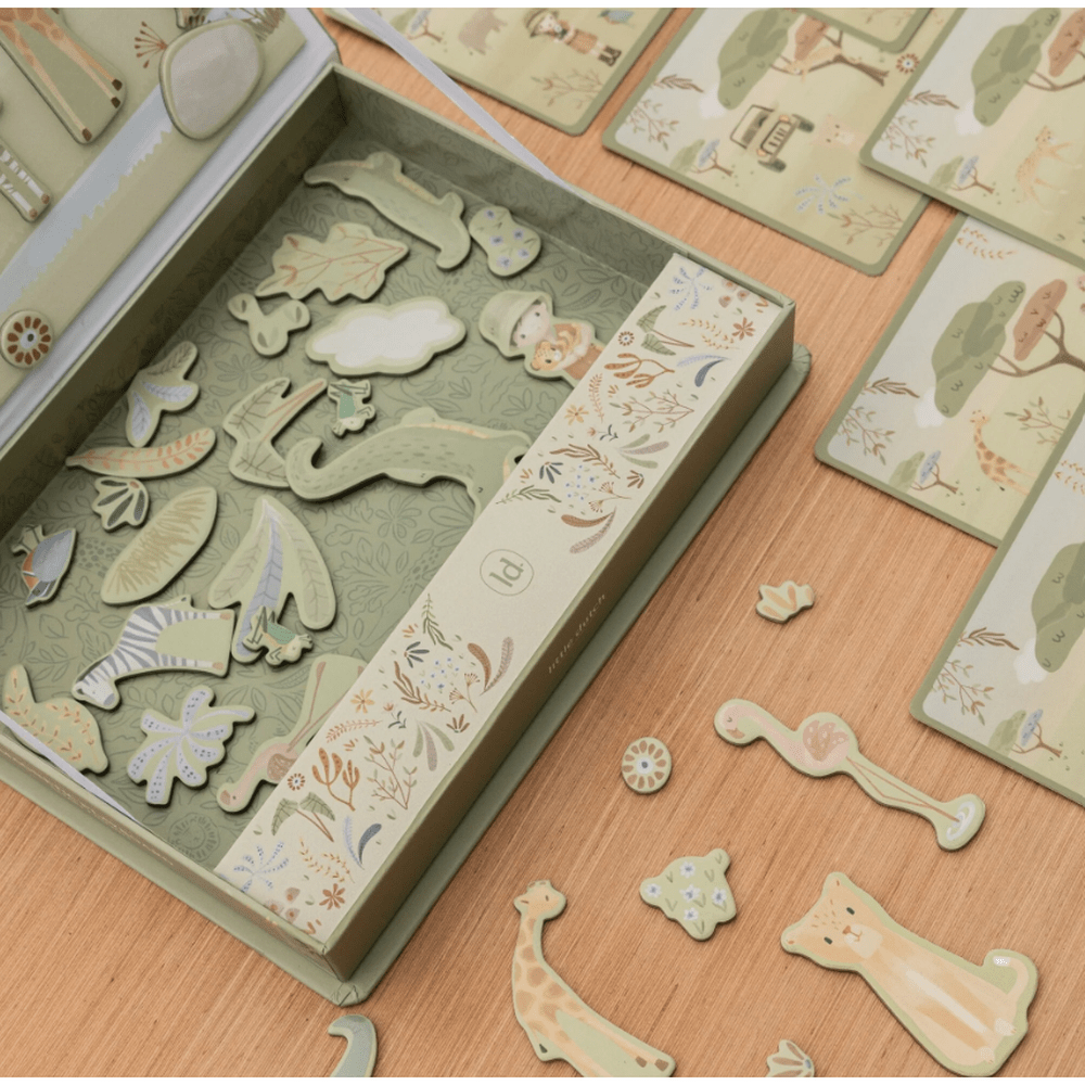 Little Dutch Magnetisch Speelbord Safari Dieren