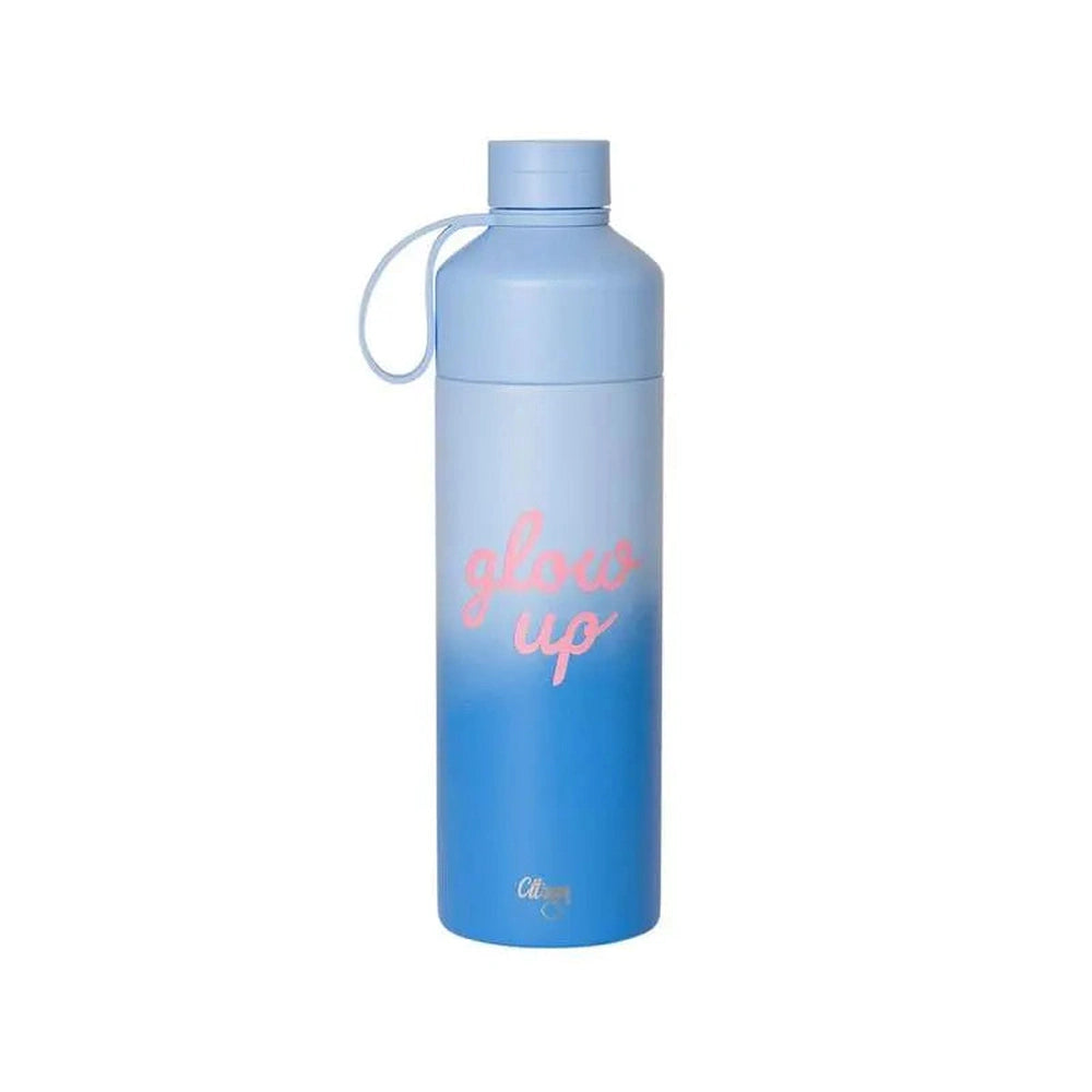 Citron Duo Sip Water Bottle 750ml - Blue Glow Up