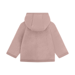 Huttelihut Babyjasje in Merinowol - Oud Roze