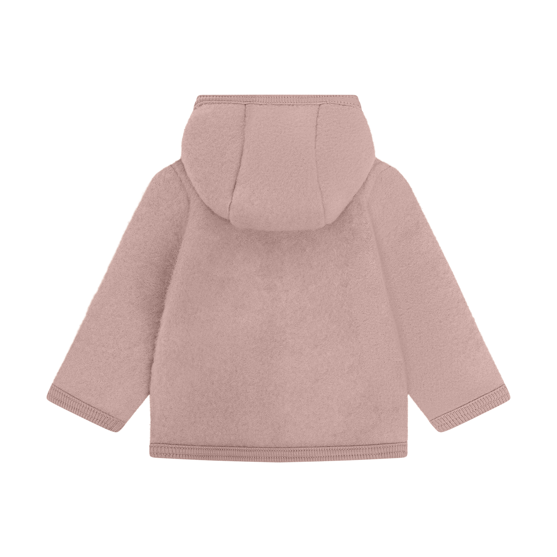 Huttelihut Babyjasje in Merinowol - Oud Roze