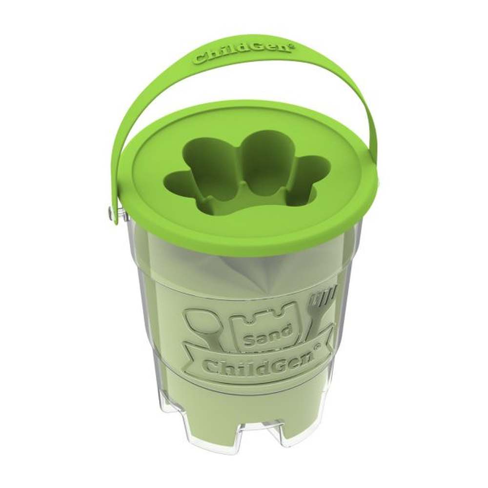 ChildGen Magic sand 500gr met zandvormpje - Green