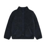 HUTTEliHUT Veste en polaire en laine - Navy Mélange