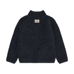 HUTTEliHUT Veste polaire en laine - Navy Melange