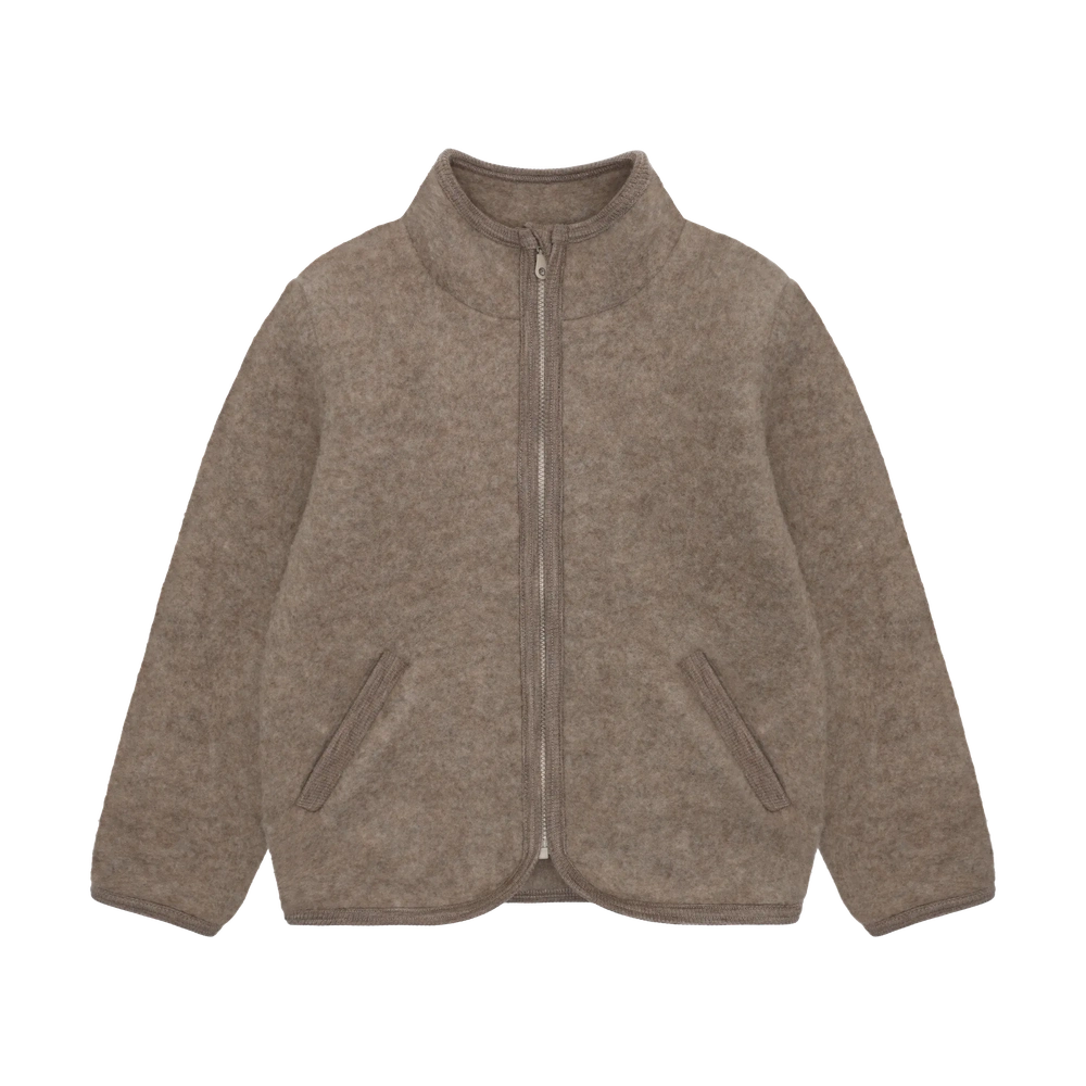 HUTTEliHUT Veste polaire en laine - Savannah Melange