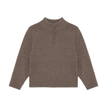 HUTTEliHUT Pull en maille avec laine - Cinder Melange