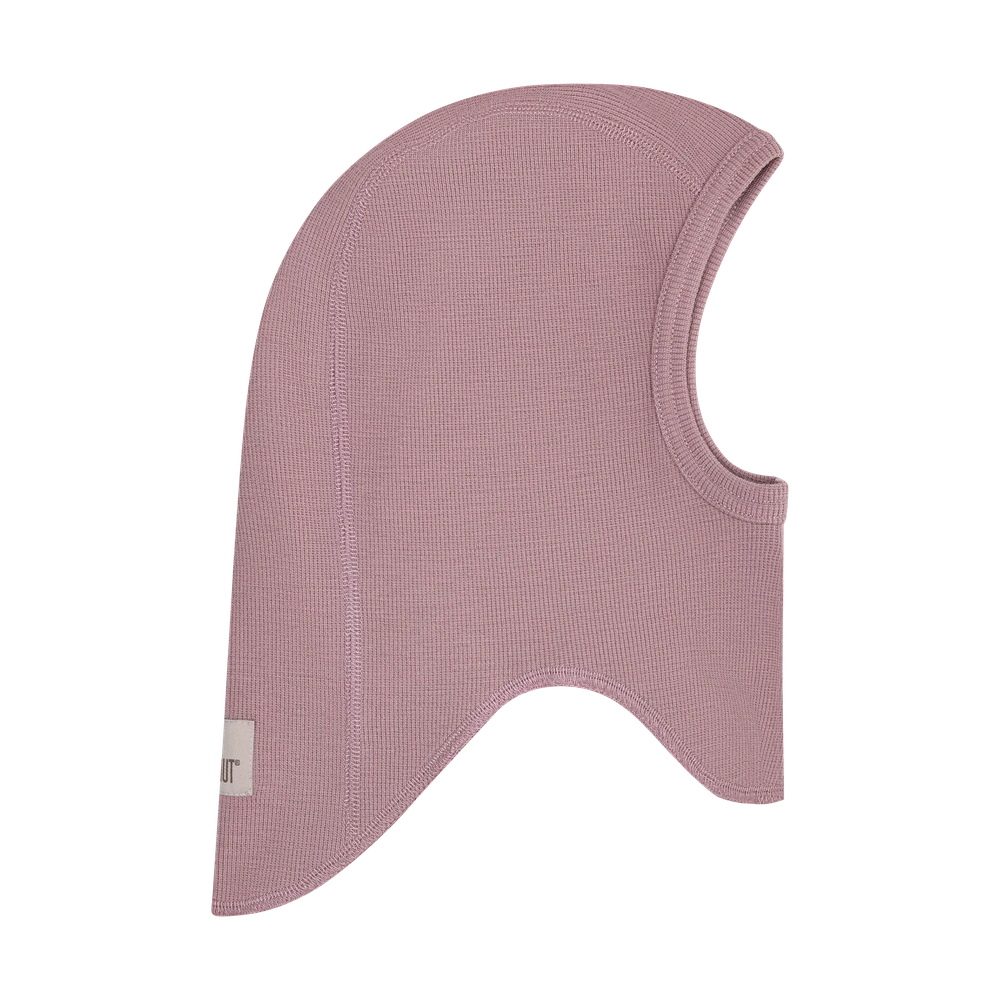 HUTTEliHUT Cagoule en laine côtelée - Woodrose