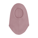 HUTTEliHUT Cagoule en laine côtelée - rose bois