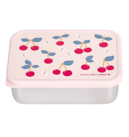 Little Lovely Stainless Steel Lunchbox - Cherries