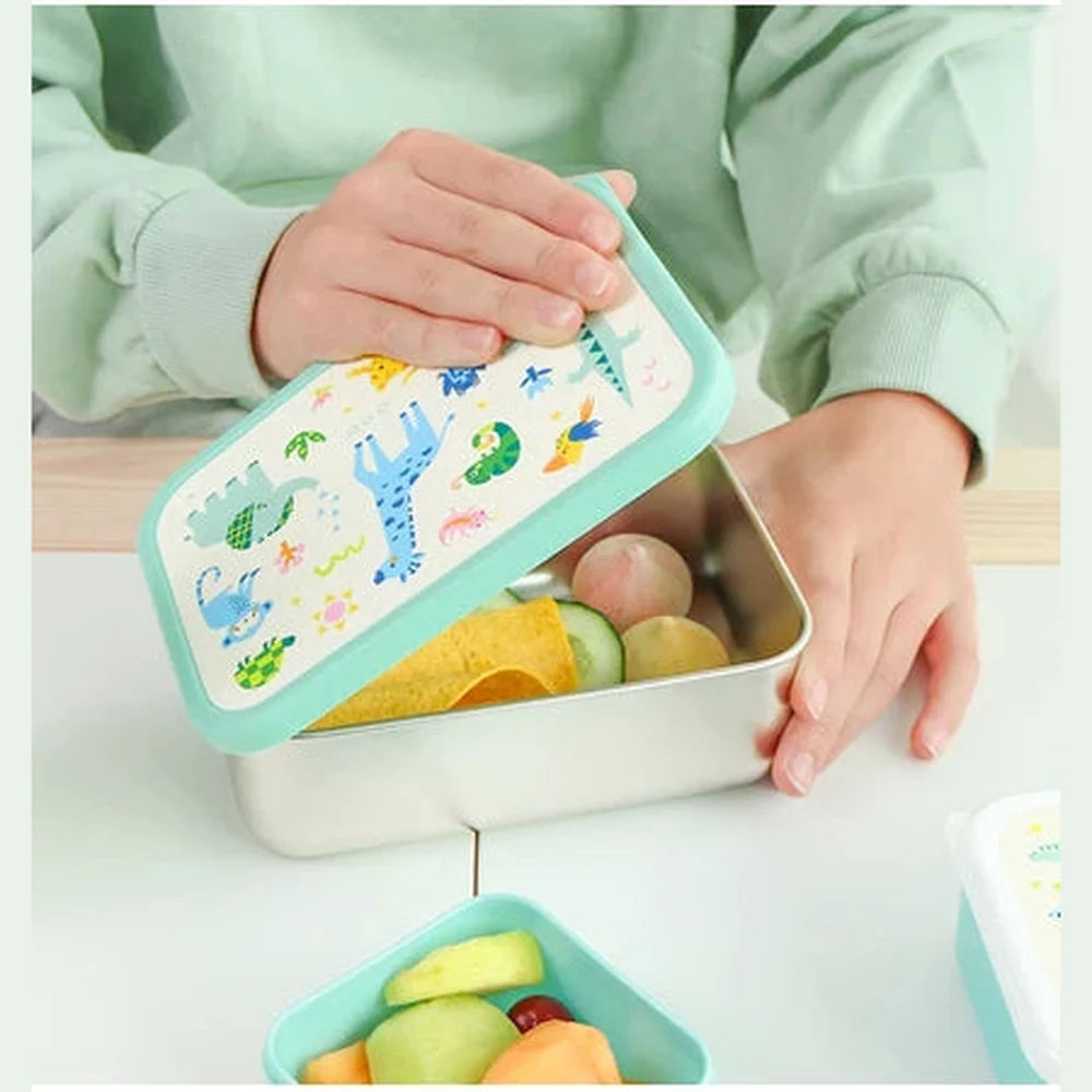 Lunch box en acier inoxydable Little Lovely - Jungle