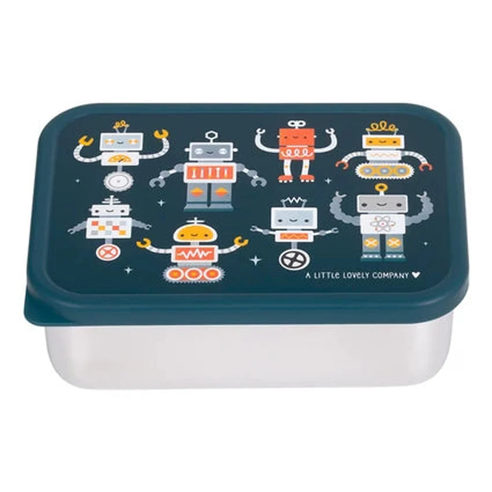 Little Lovely Lunch box en acier inoxydable - Robots