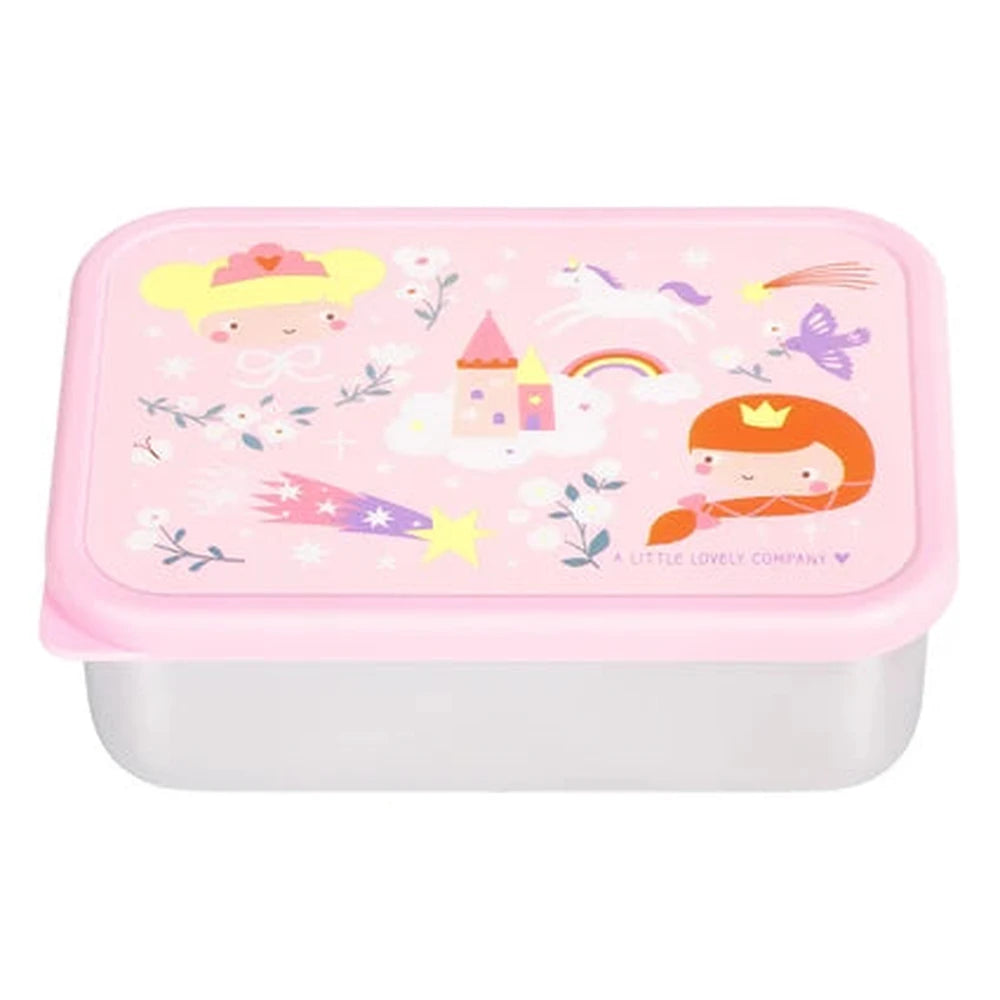 Little Lovely Boîte à lunch en acier inoxydable - Princesses