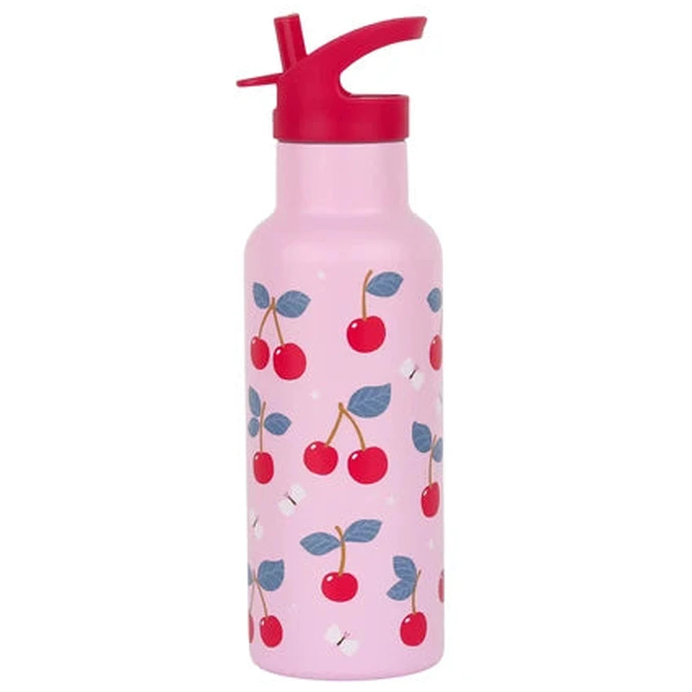 txt
Little Lovely XL gourde en acier inoxydable 500ml - Cerises