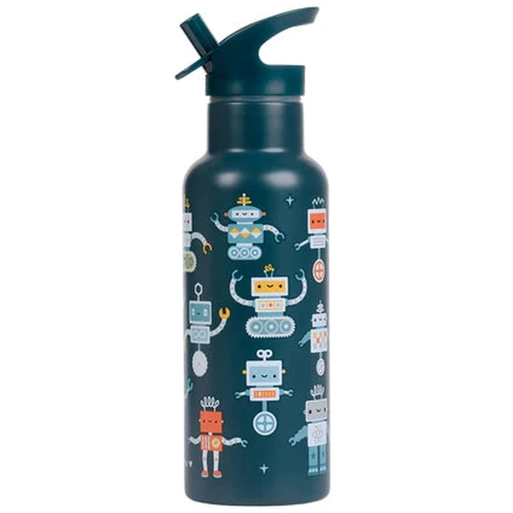 Little Lovely XL Bouteille isotherme en acier inoxydable 500 ml - Robots