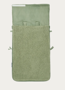 Meyco Voetenzak Teddy - Olive Green