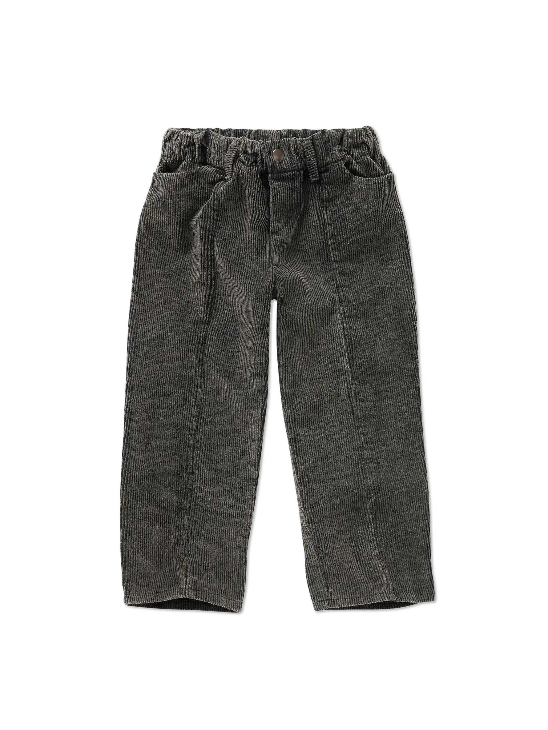 Sproet & Sprout Gewassen Ribfluwelen Broek - Blacked Washed