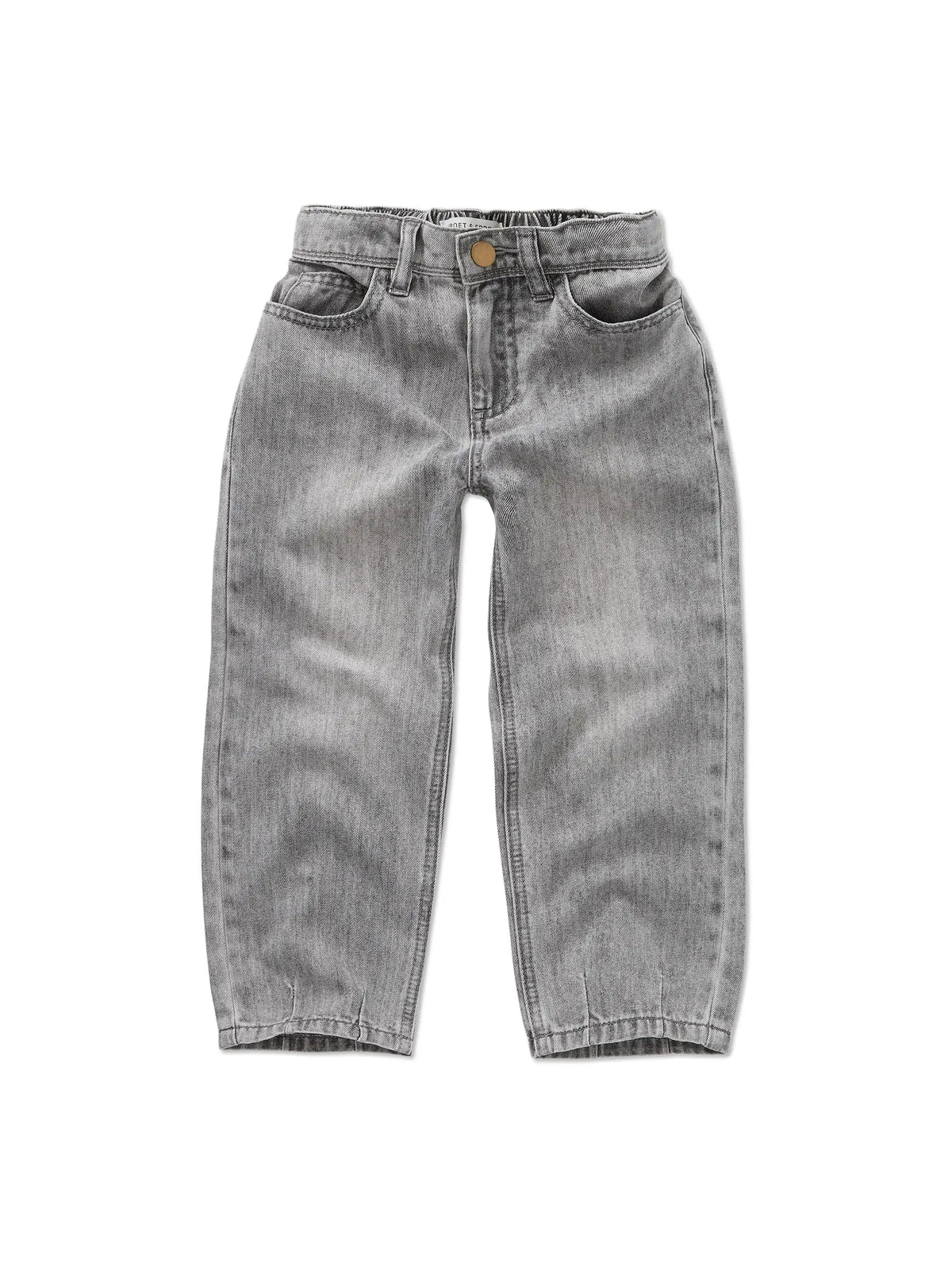 Sproet & Sprout Losse Denim Broek - Grey Denim
