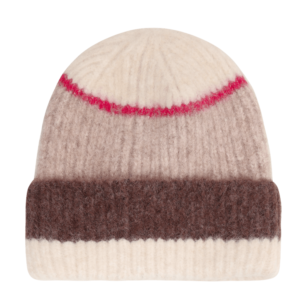 Minymo Bonnet tricoté rayé - Huckleberry