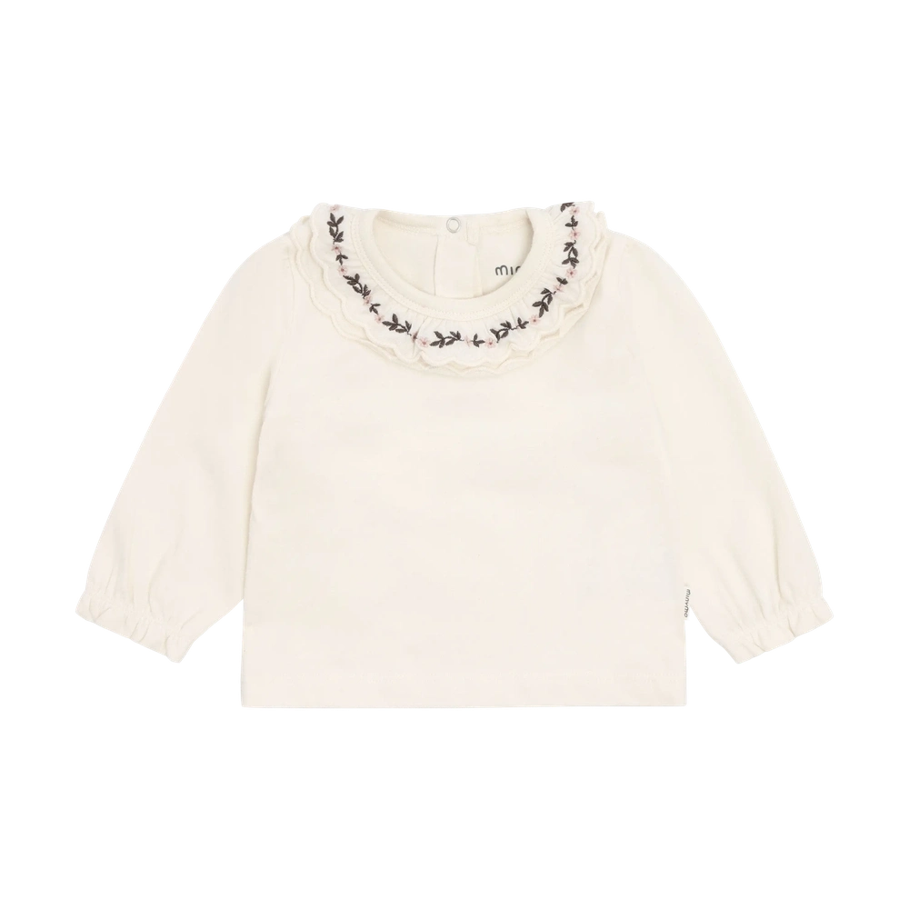 Minymo T-Shirt Lange Mouwen - Seedpearl