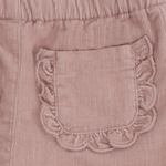 Minymo Pantalon en velours côtelé doublé - Faon