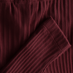 En Fant Pointelle Legging - Burgundy