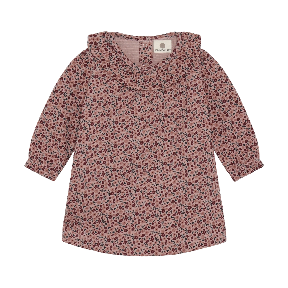 En Fant Jurk Lange Mouwen - Adobe Rose