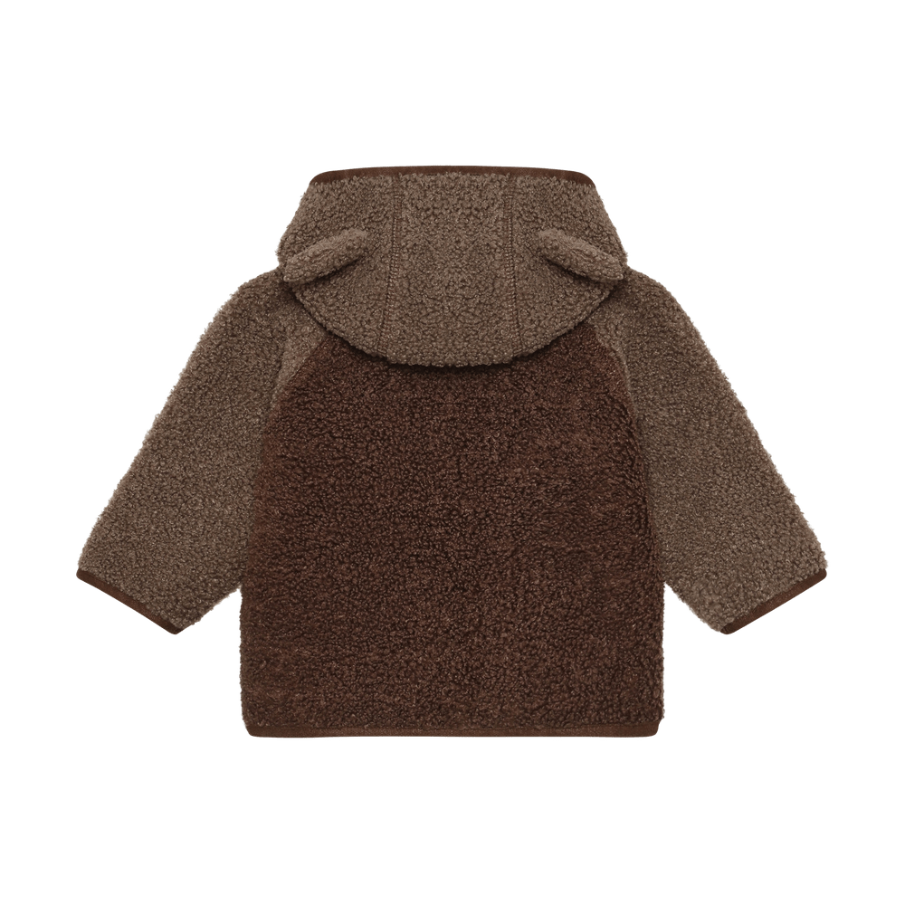 Veste teddy En Fant - châtaigne