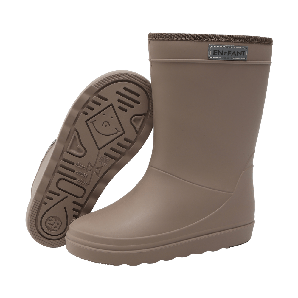 En Fant Bottes thermiques unies - Pine Bark