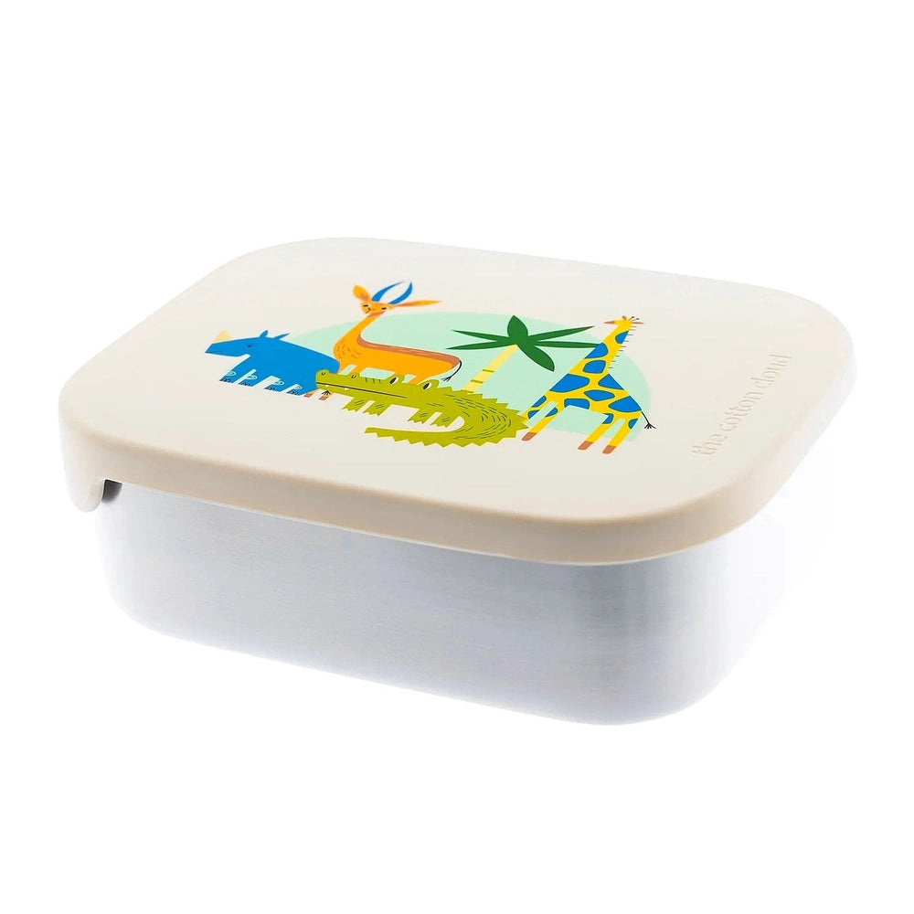 The Cotton Cloud Stainless Steel Lunchbox - Croc Rock