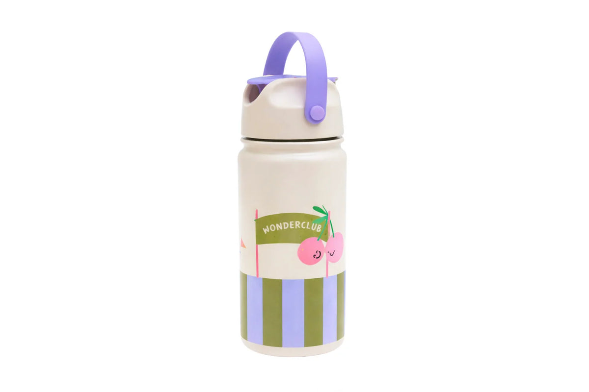 The Cotton Cloud Stainless Steel Drinkbus - Cherry Pop