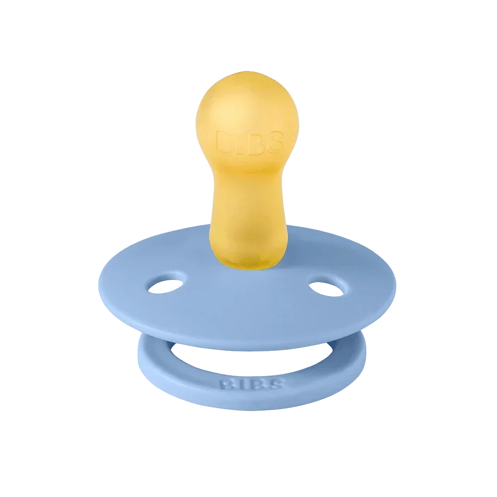 BIBS Fopspeen Rond 2-pack - Blue/Petrol