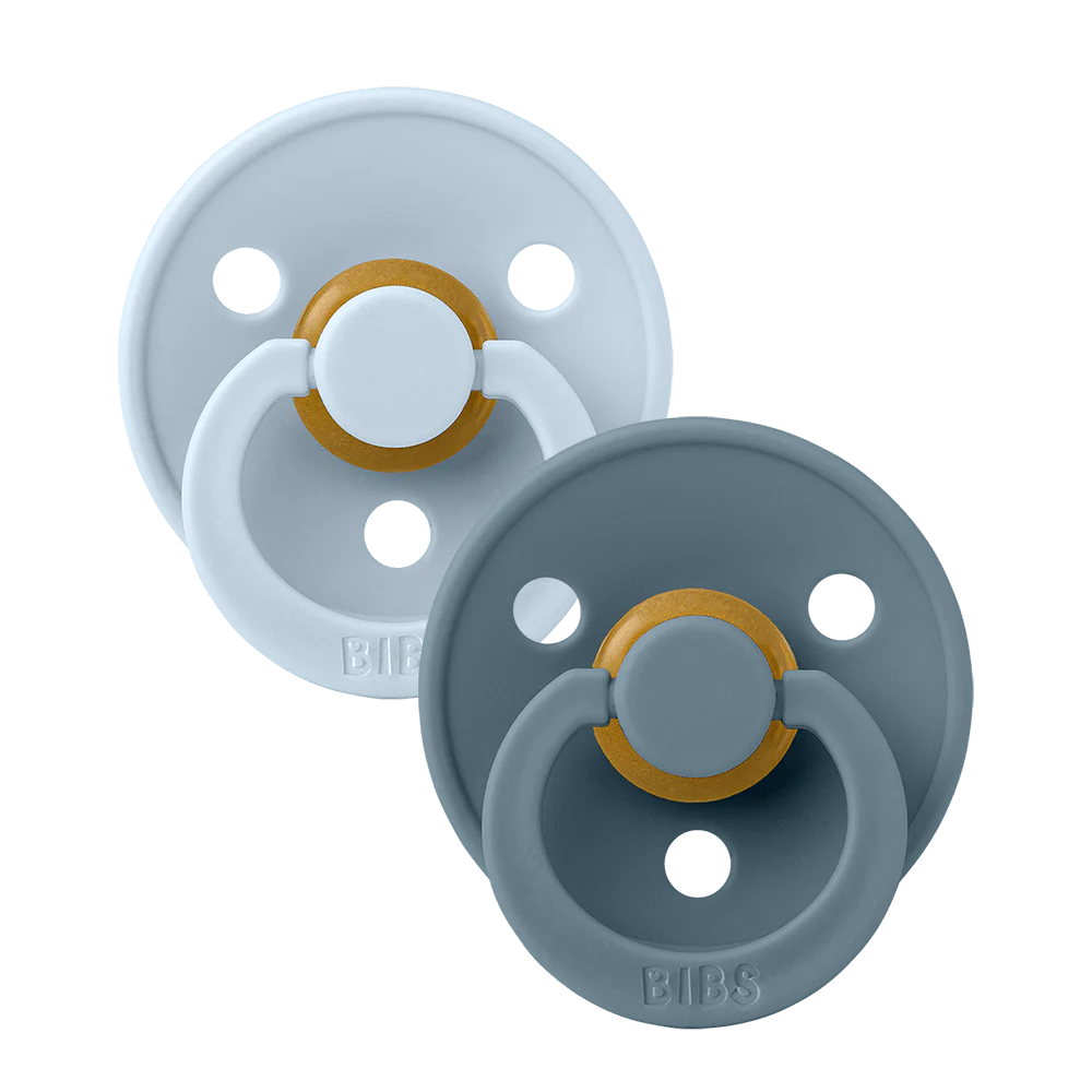 BIBS Sucette anatomique lot de 2 - Bleu/vert pétrole