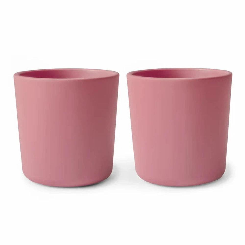 Mushie Beker Set 2st - Dusty Rose