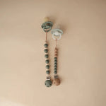 Mushie Siliconen Speenkoord met clip - Luna Dried Thyme