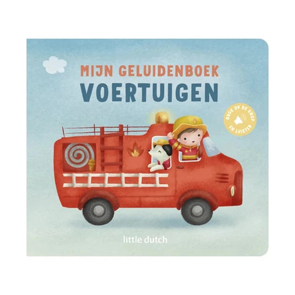 Mijn Geluidenboek Voertuigen - Little Dutch