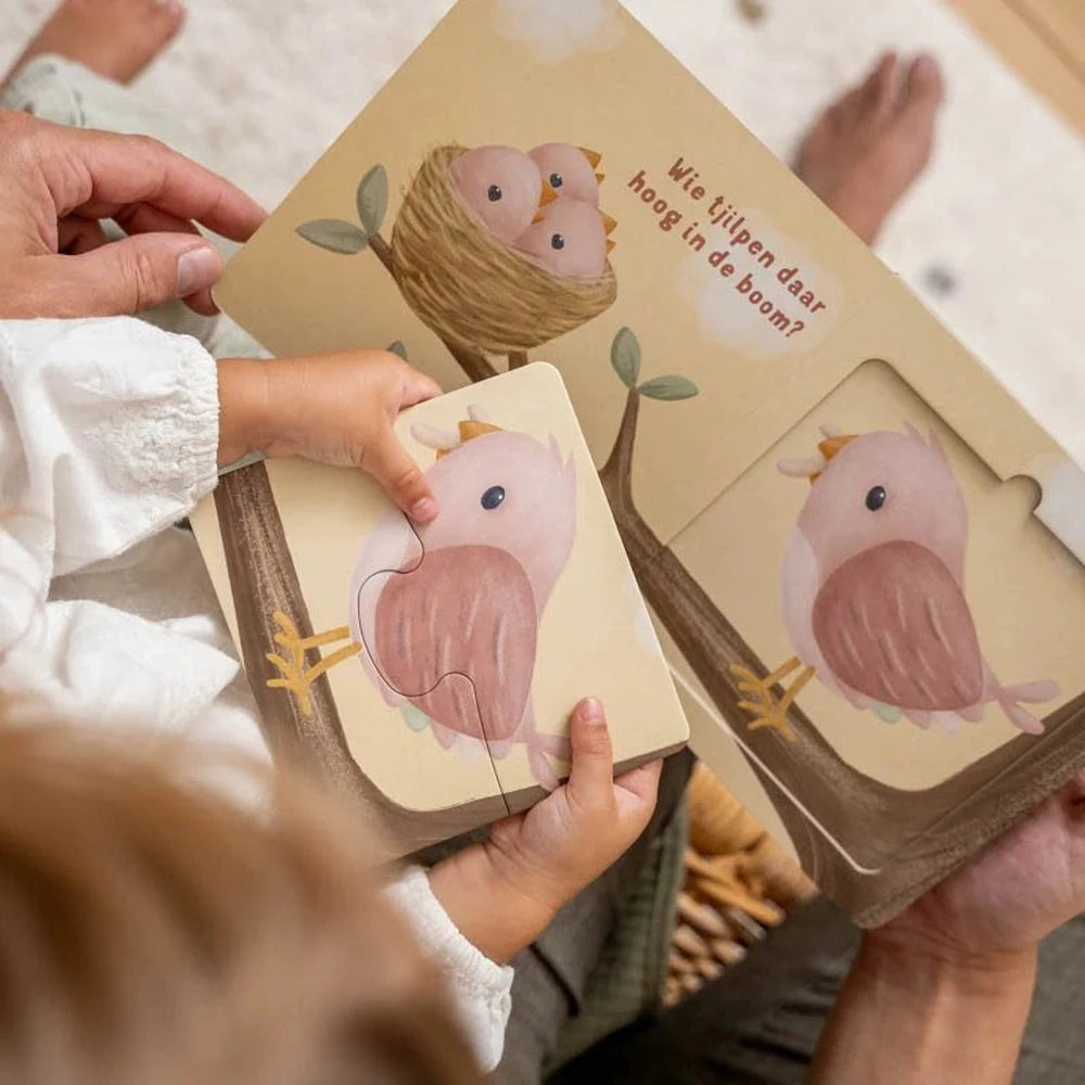 Mon livre de puzzles sur les animaux - Little Dutch