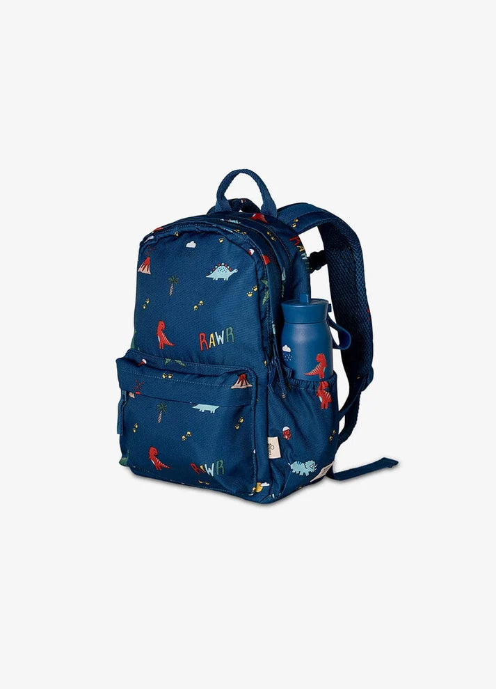 Citron Medium Backpack - Blue Dino